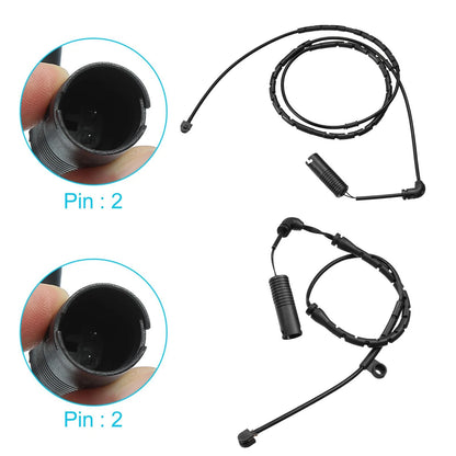 Front & Rear Brake Pad Wear Sensor for BMW 330xi 325xi 330i 330Ci