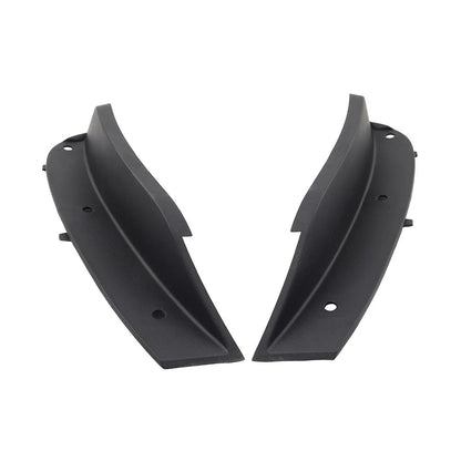 Front Bumper Lower Air Deflector for Jaguar XF (2020-2023) Black