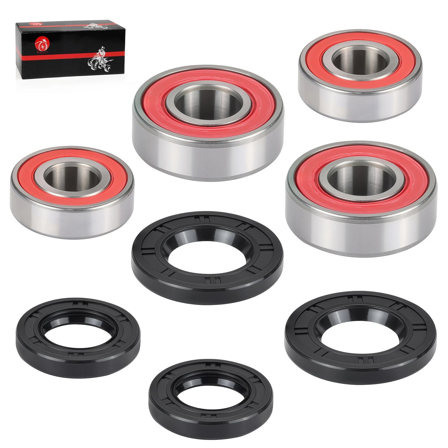 Front Wheel Bearings & Seals Kit for Polaris Predator 500 (2003-2007)