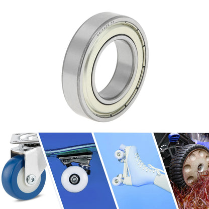 60/32ZZ / 32x58x13mm Deep Groove Ball Bearings P4 for Scooter Wheel