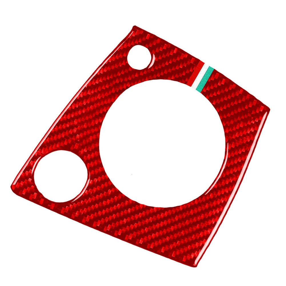 Red Gear Shift Panel Cover Trim for Alfa Romeo 159 Brera Spider (2006-2010)