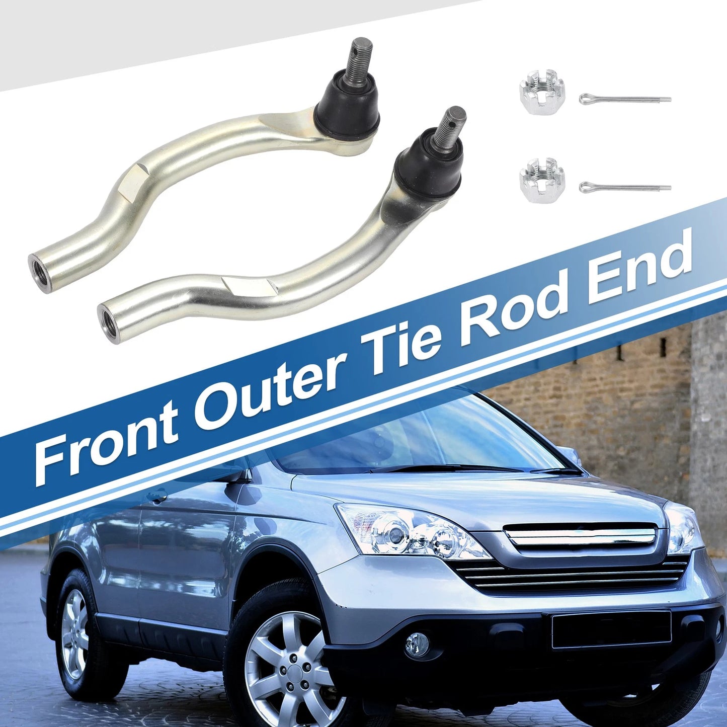 Front Outer Tie Rod Ends Links for Acura TSX (2009-2014)