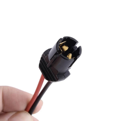 4 x 12V Light Bulb Socket Harness Pigtail Plug Connector Adapter for Car