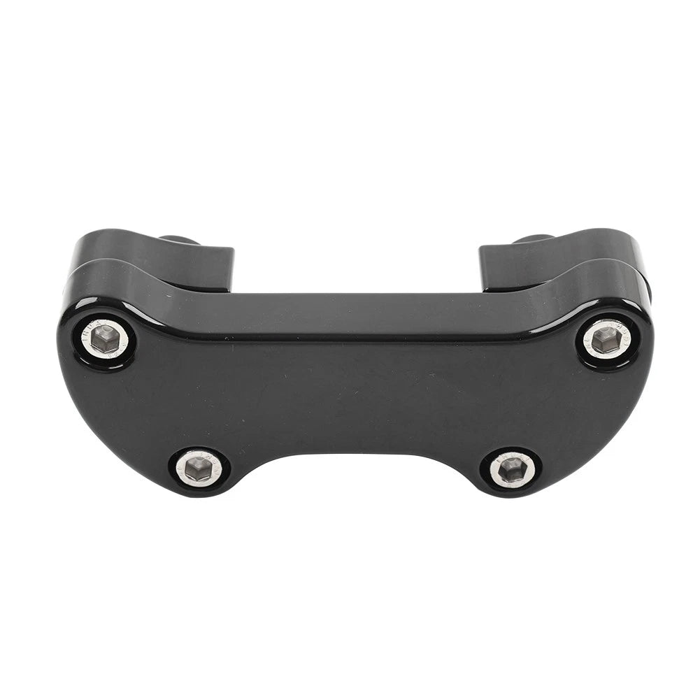2" Handlebar Riser & Top Clamp for Harley Dyna Softail Sportster