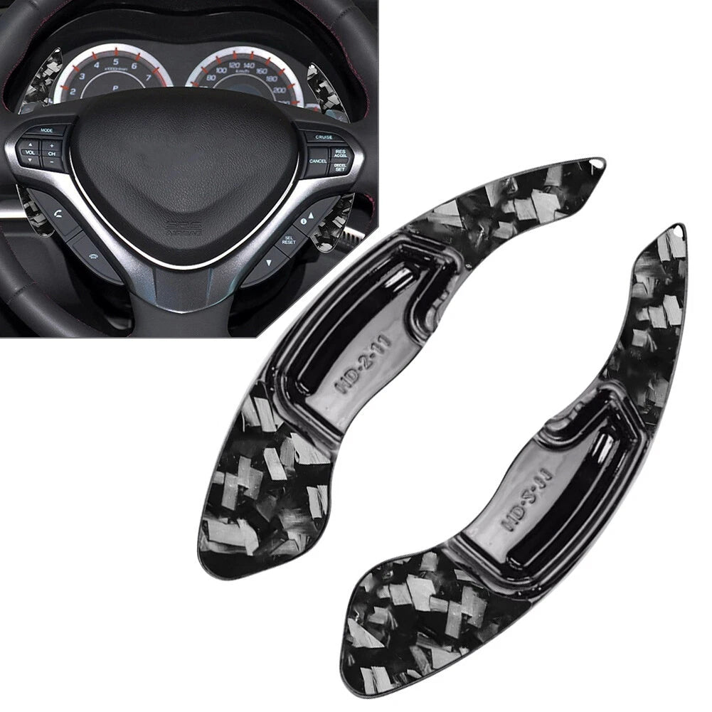 Steering Wheel Shifter Paddle Extensions for Honda Acura MDX ILX RDX TLX TSX (2014-2023)