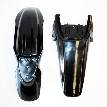 BLACK Plastic Fender Guard Kit for CRF70 150c 160cc PIT PRO Trail Dirt Bike