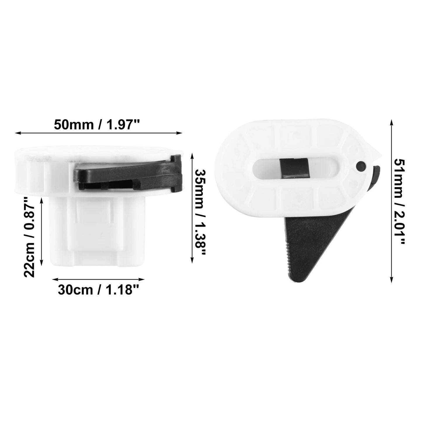 Rear Seat Cushion Pad Clips for Land Rover Range Rover Evoque (2012-2021)