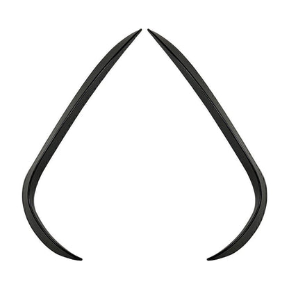 Carbon Black Front Bumper Lip Spoiler for Mercedes Benz GLB X247 (2020-2021)