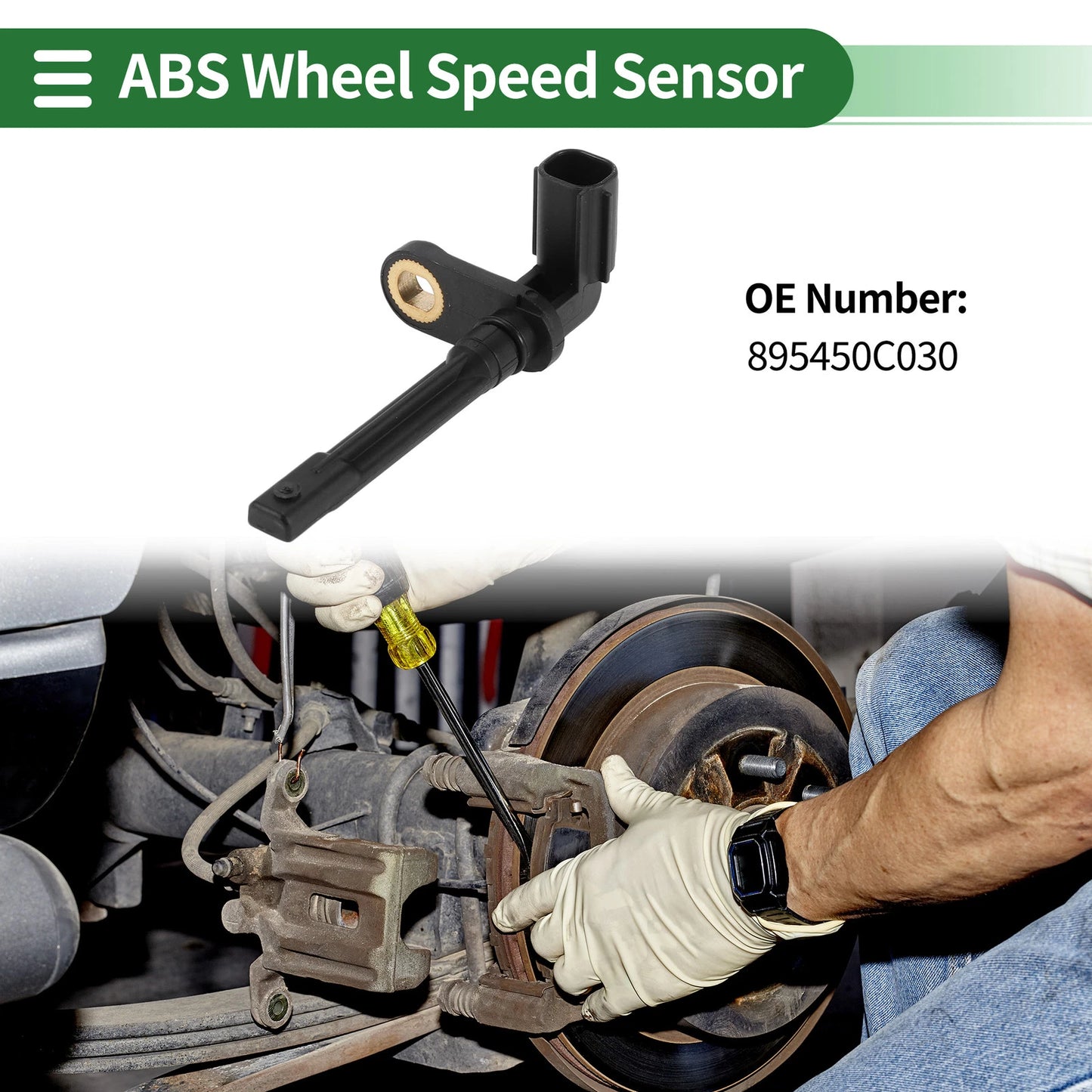 ABS Wheel Speed Sensor for Toyota Sequoia (2001-2023)