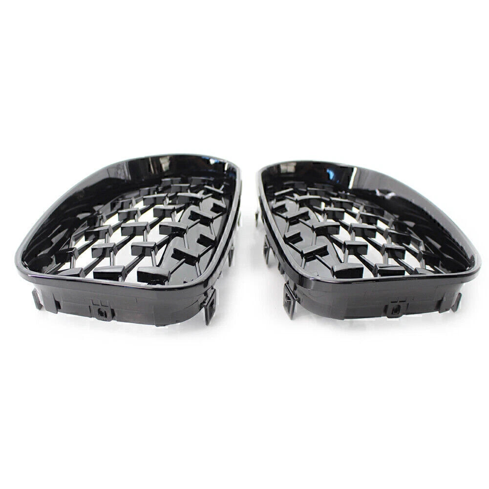 Gloss Black Front Grille for BMW E81 E82 E87 E88 1 Series (2008-2011)