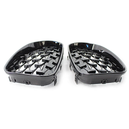 Gloss Black Front Grille for BMW E81 E82 E87 E88 1 Series (2008-2011)