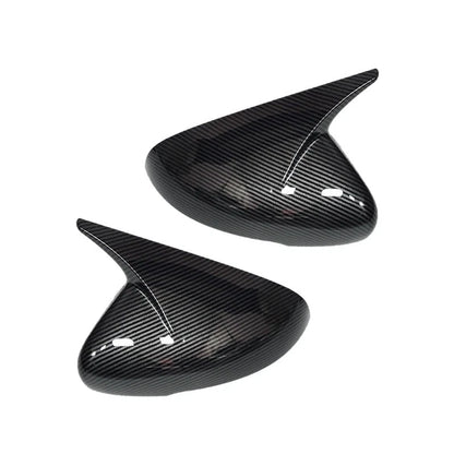 Carbon Fiber Style Side Mirror Cover for Kia Stinger (2018-2023)