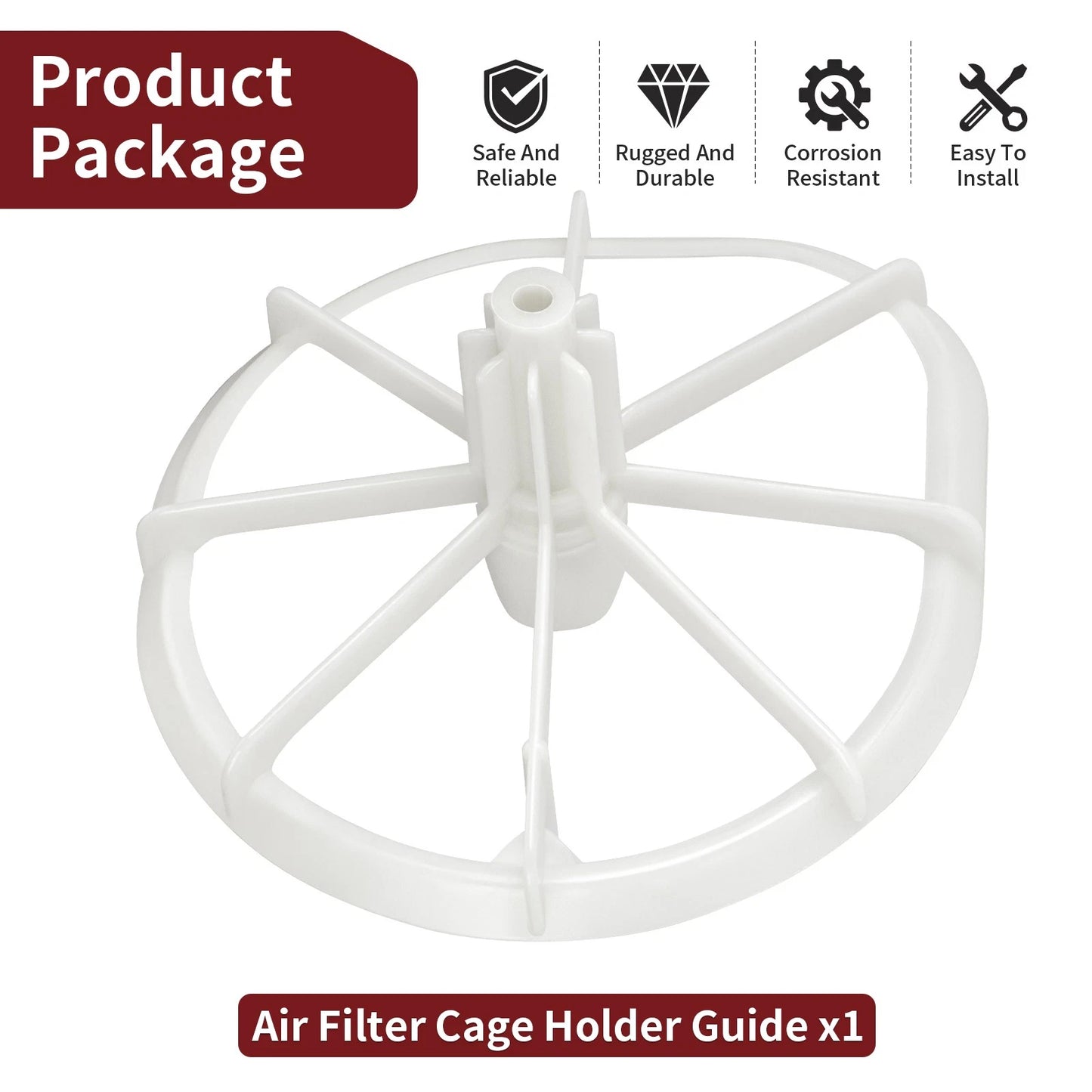 Air Filter Cage Holder for Yamaha YZ125/125X/250/250X/WR250/WR500 (2000–2024)