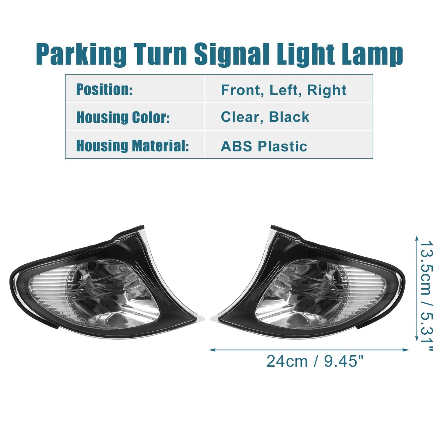 Clear Turn Signal Light Lamp for BMW E46 3 Series (2002-2005)