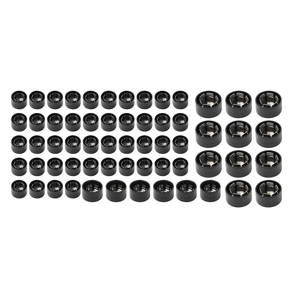 61x Engine Bolt Topper Caps for Harley Touring Road King Electra Glide (1999-2006)