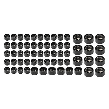 61x Engine Bolt Topper Caps for Harley Touring Road King Electra Glide (1999-2006)