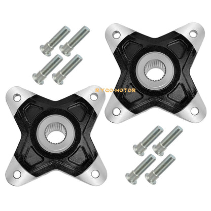 2 x Rear Wheel Hubs & Bolts for Polaris RZR XP 900 (2011–2013)