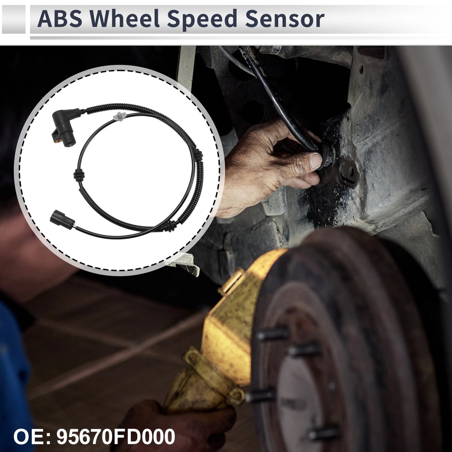 ABS Wheel Speed Sensor for Kia Rio (2003-2005)