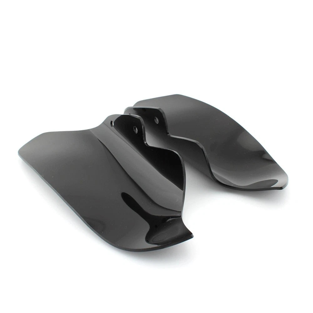 Black Motorcycle Windshield Side Wind Deflectors for Yamaha XT1200Z (2014-2022)