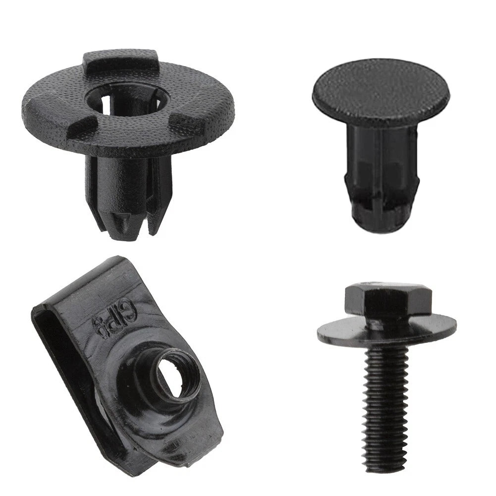 30 Engine Undertray Cover Clips for Nissan Qashqai (2007–2024)