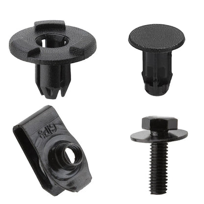 30 Engine Undertray Cover Clips for Nissan Qashqai (2007–2024)