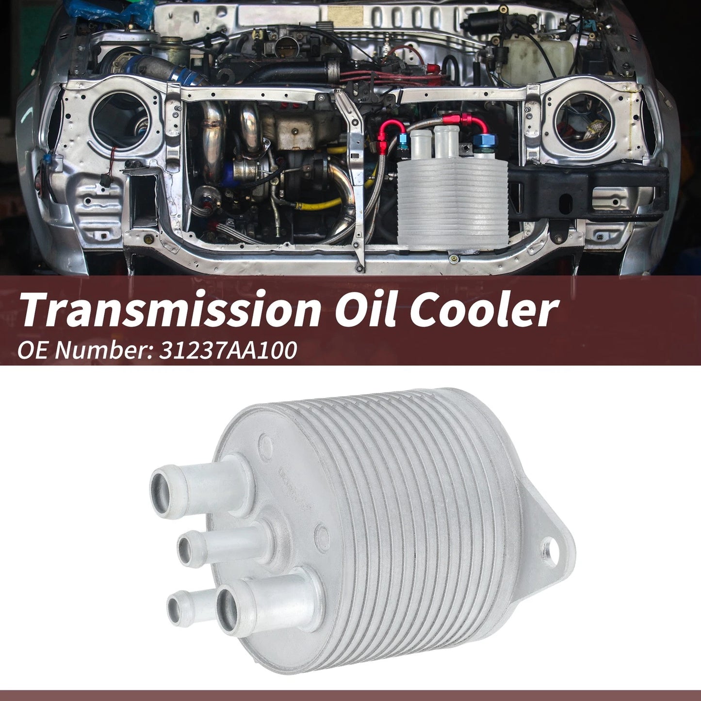 Engine Transmission Oil Cooler for Subaru Ascent (2019-2025) 1 Pcs