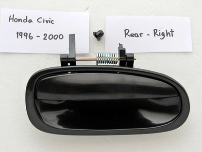 Outside Door Handle Set for 1996-2000 Honda Civic 4-Door