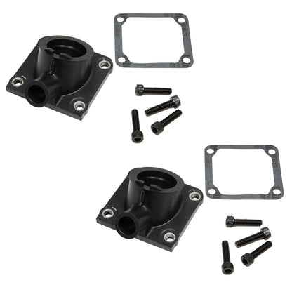 2 x Carb Flanges, Gaskets & Bolts for Yamaha Banshee 350 (1987–2006)