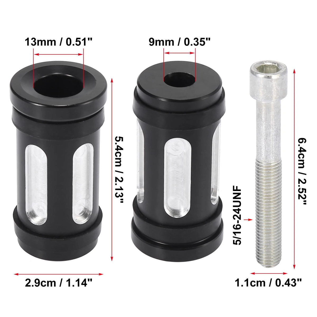 2 x Foot Shifter Peg for Harley Softail Sportster Dyna (2000–2023)