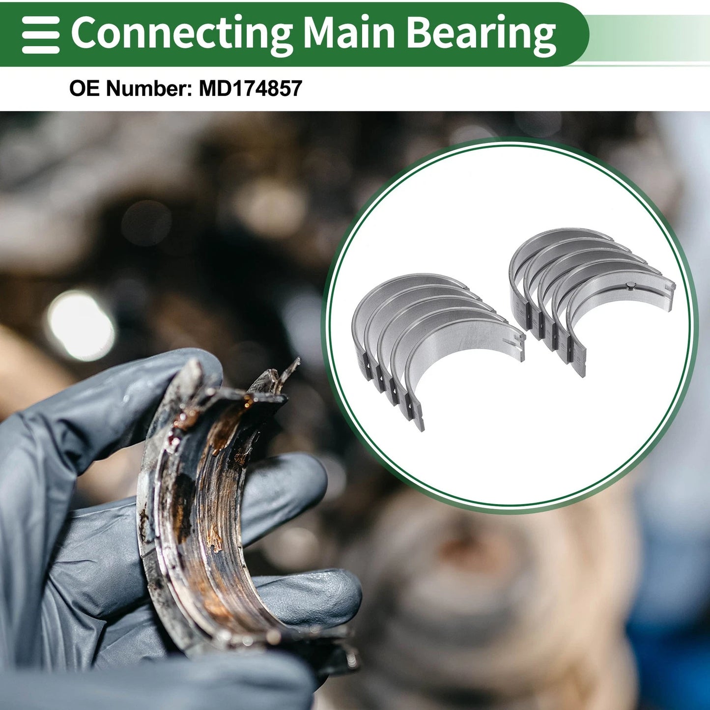 Main Bearing Set for Mitsubishi L300 (1991-2007)