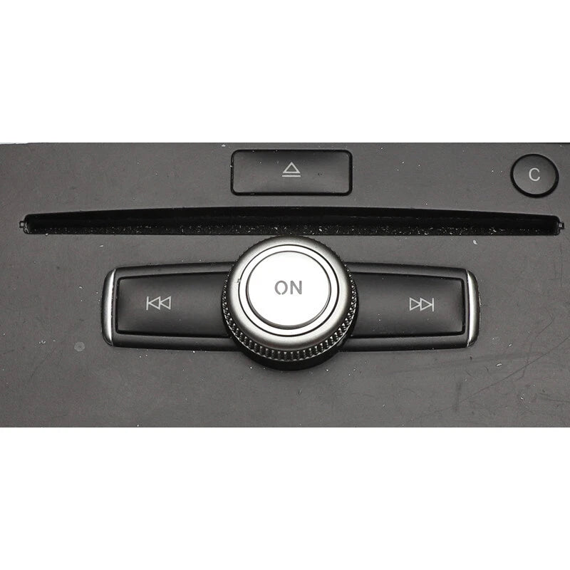 Volume Knob Button Cover Decal for Mercedes C E Class W204 W212 GLK (2011-2014)