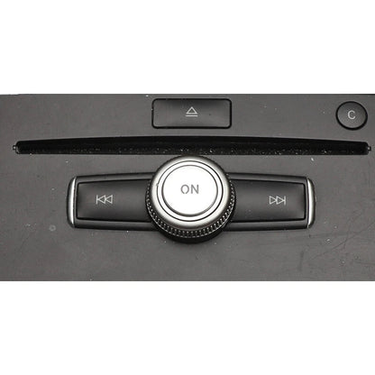 Volume Knob Button Cover Decal for Mercedes C E Class W204 W212 GLK (2011-2014)