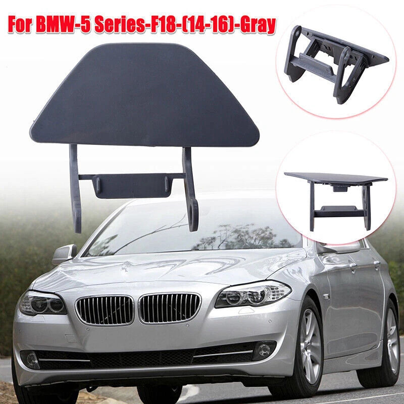 Bumper Headlight Washer Cap Cover for BMW 535i F10 F18 (2014-2016)