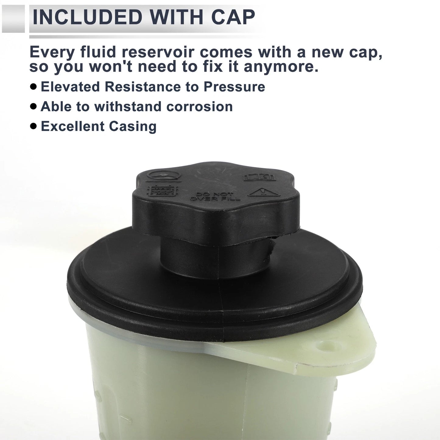 Power Steering Reservoir for Ford F-250 Super Duty (2011-2016) 1 x Unit
