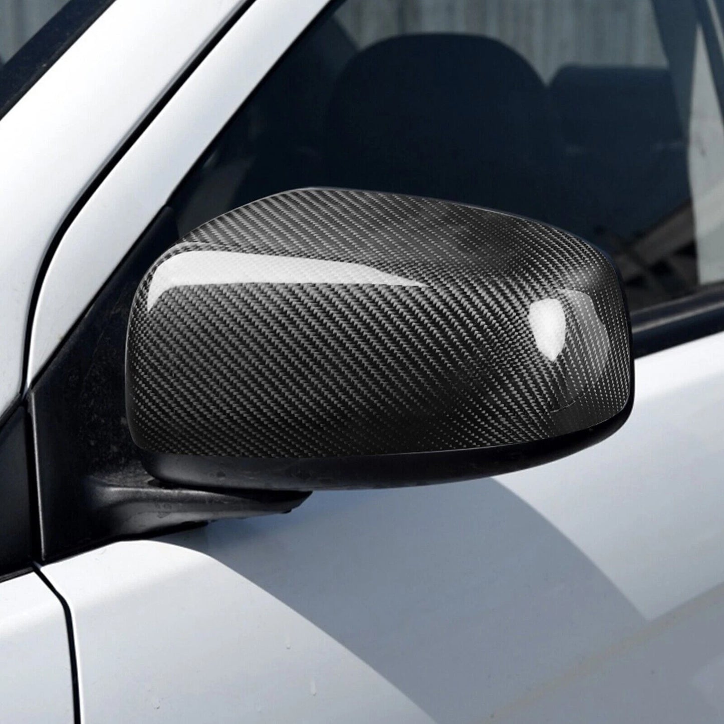 Carbon Fiber Side Mirror Covers for Mitsubishi Lancer EX EVO X (2008-2015)