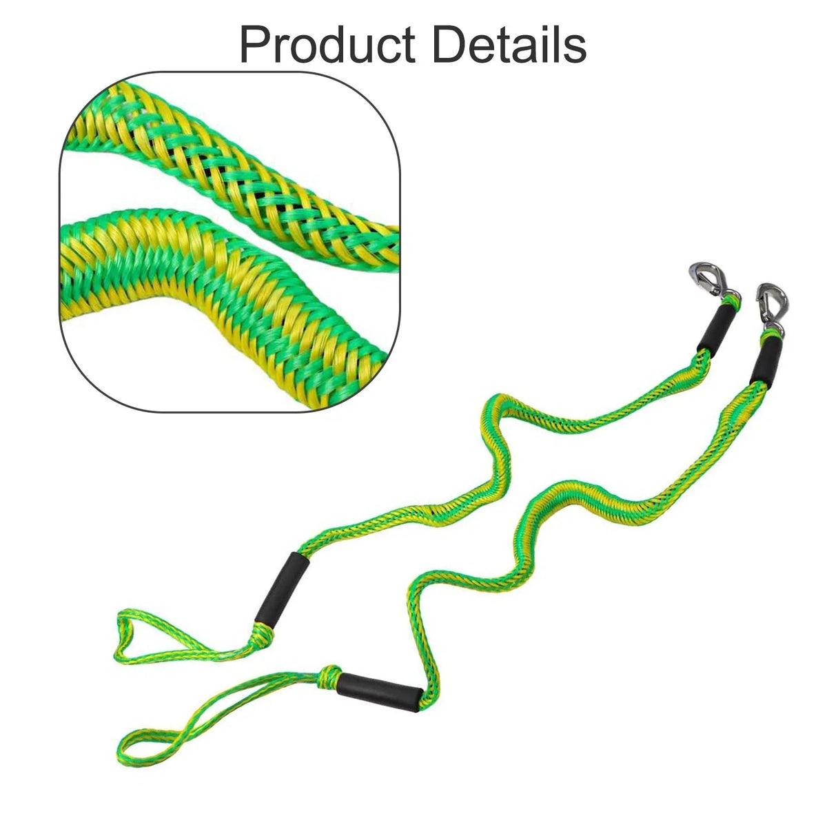 4FT Docking Bungee Cord with Elastic for Kayaks/Small Boats