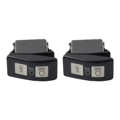 2 x High Low Off Light Headlight Switch for Can-Am Defender Maverick (2017-2023)