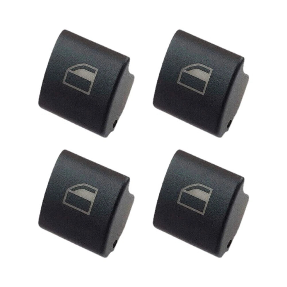 4 x Car Window Switch Button Caps for BMW E46 323i 325i 330i M3 328i (1998-2006)
