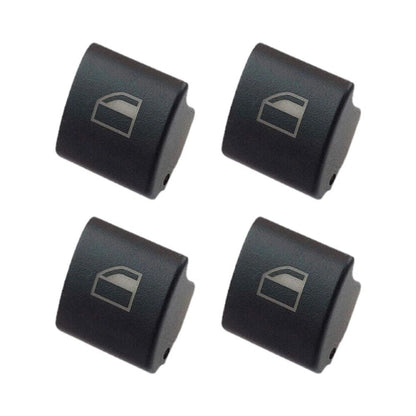 4 x Car Window Switch Button Caps for BMW E46 323i 325i 330i M3 328i (1998-2006)