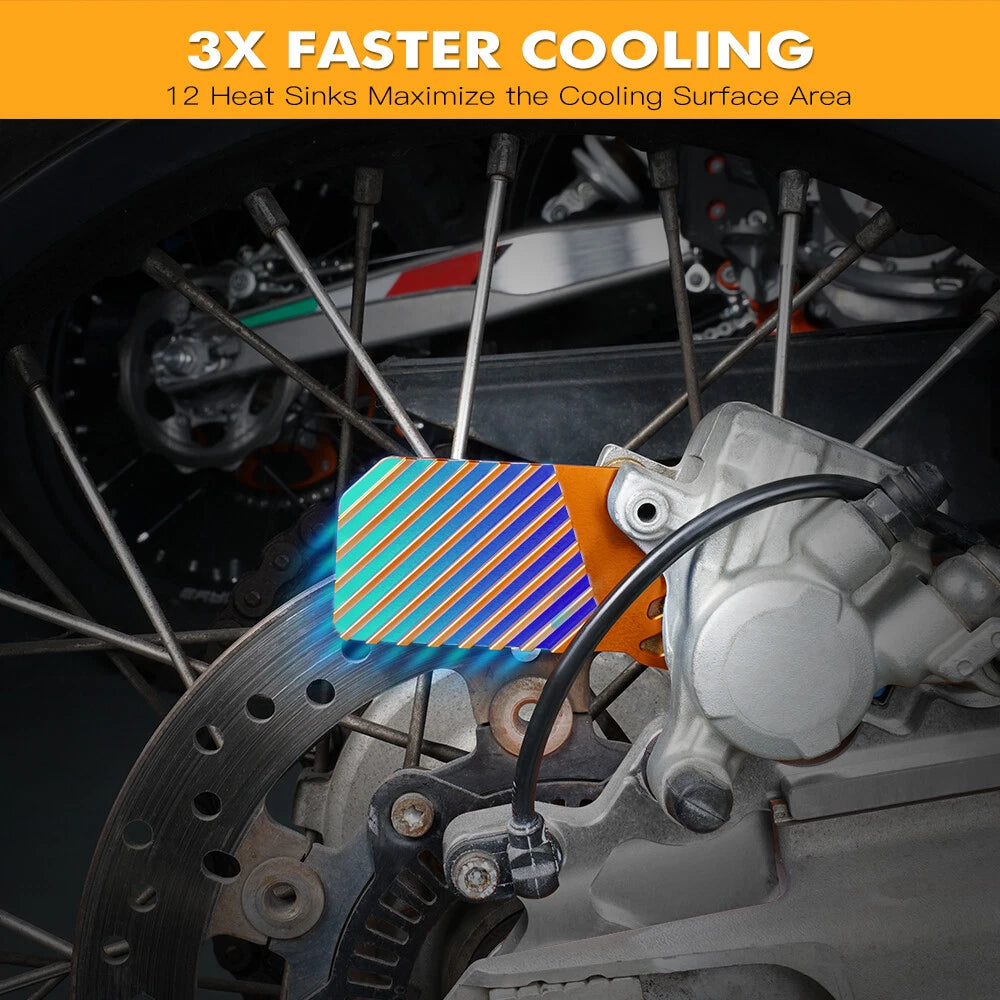 Rear Brake Caliper Cooler Heat Sink for KTM 690 SMC R (2014-2023)