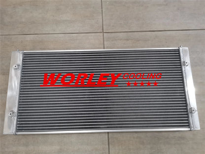 2 Row Aluminum Radiator & Fans for VW Golf MK3 1.8/2.0 (1993-1999)