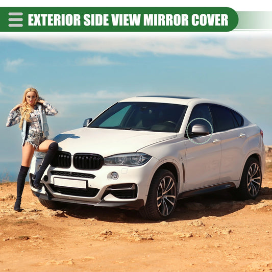 1x Left/Right Rearview Mirror Covers for BMW X3 G01 X4 (2018-2023)