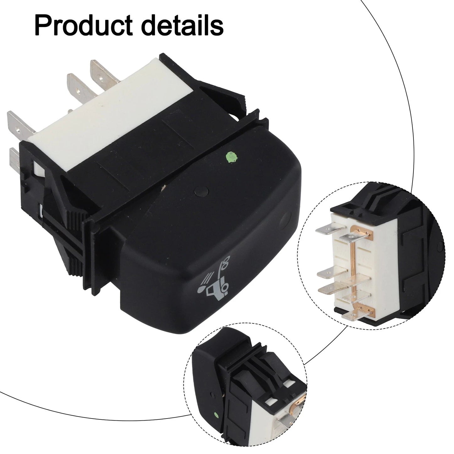 Rear Headlight Switch Rocker for Kenworth Truck