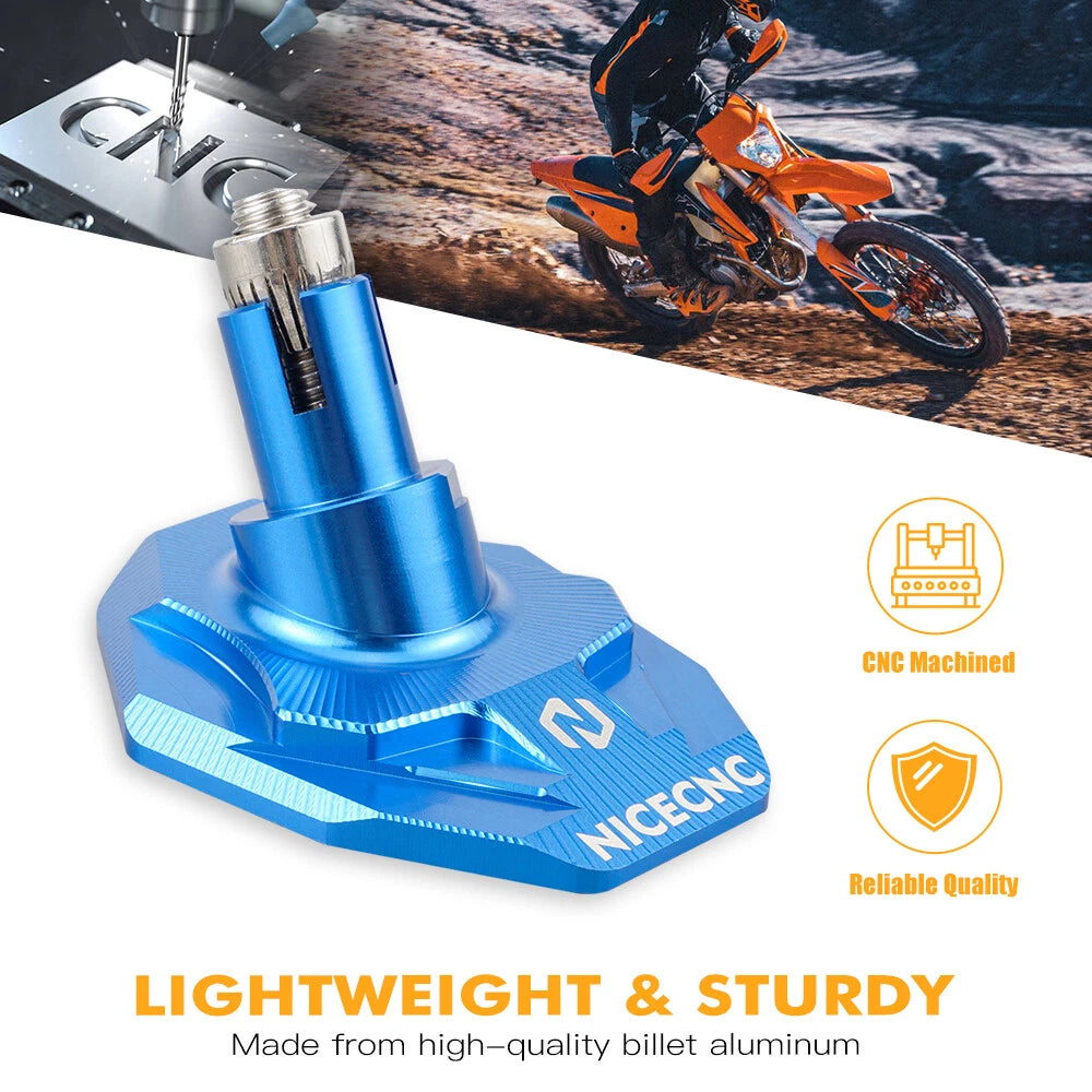 Kickstand Side Stand Pad for Husqvarna TE TX FX FE 250 300 350 501 (2014-2023)