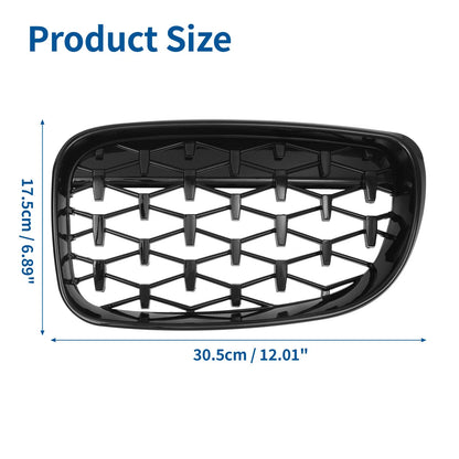 Front Hood Bumper Grille for BMW 1 Series 128i 135i 135is M (2008-2013)