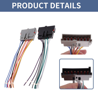 Car Stereo CD Player Wiring Harness Set for Ford Aerostar (1985-1997)
