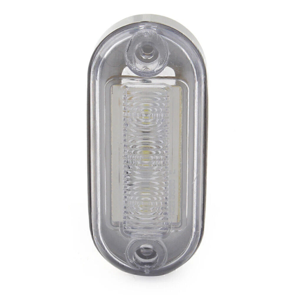 3 x 12V SMD LED Signal Light Lamp White Indicator for Truck Trailer RV Boat