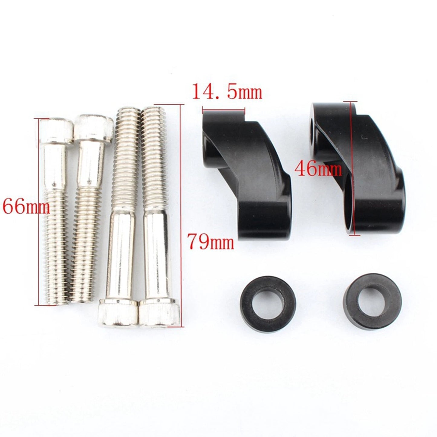 Turn Signal Light Clamp for Harley Sportster FXR FXD (2004-2023)