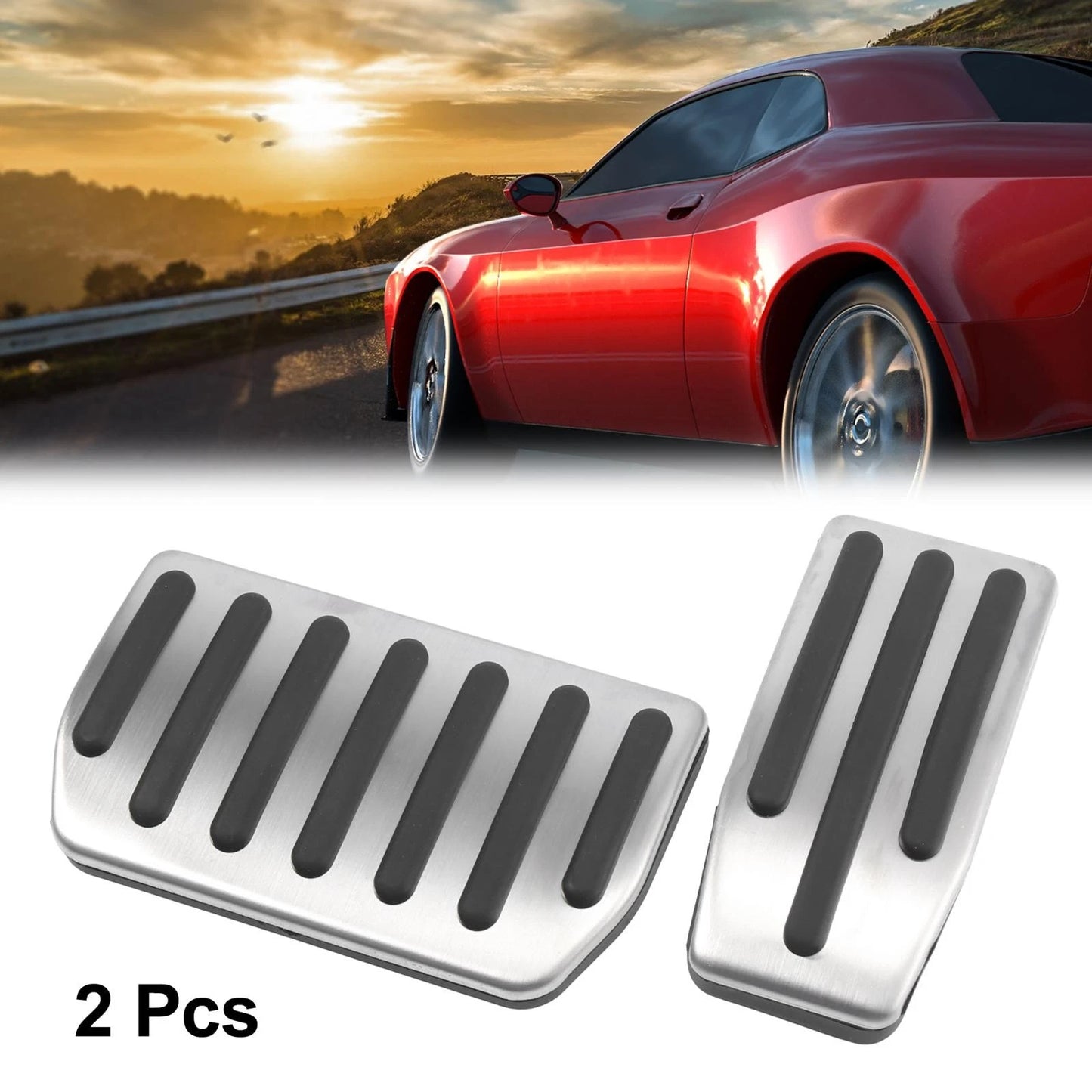 Anti-Slip Brake Gas Pedal Pad Covers for Tesla