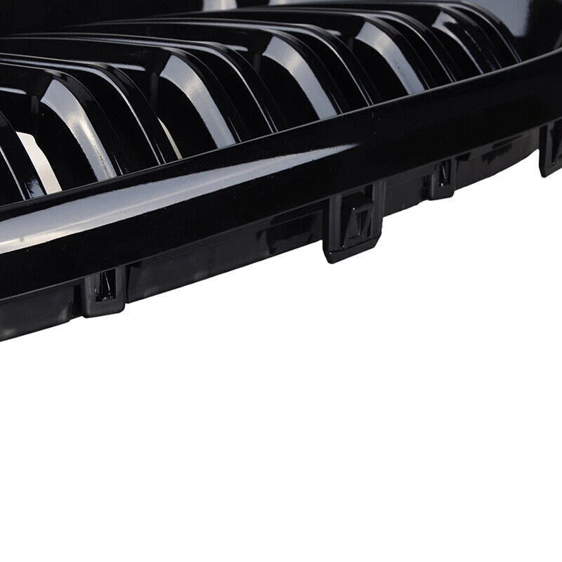 Gloss Black Front Kidney Grille for BMW X3 F25, X4 F26 (2014-2017)